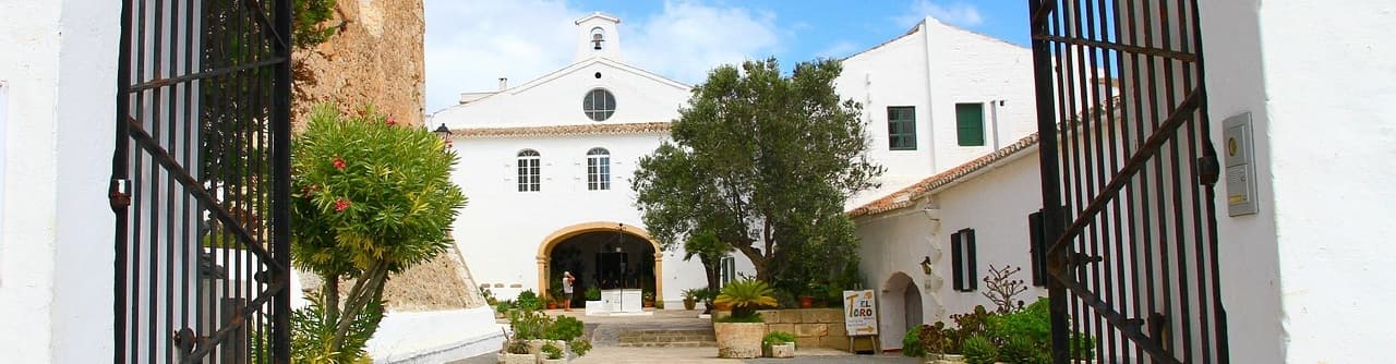 Vistas desde Monte Toro en Menorca